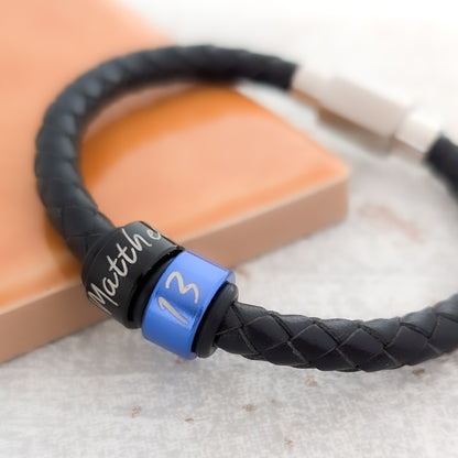 Teenage Boy Leather Bracelet