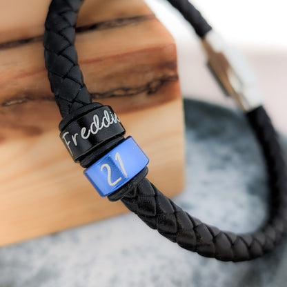 Teenage Boy Leather Bracelet